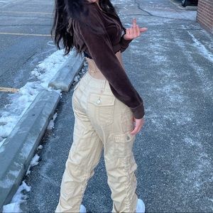 Iamgia Ryder Cargo Pants In Beige 